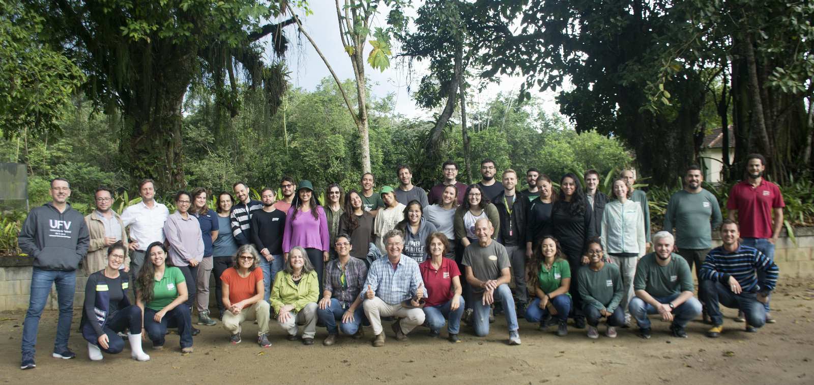 Participantes del curso Detvetores en la Reserva Ecológica de Guapiaçu. Foto: IOC/Fiocruz