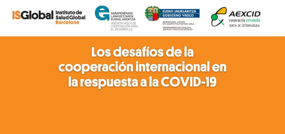 cooperacion internacional España Covid comunidades autonomas