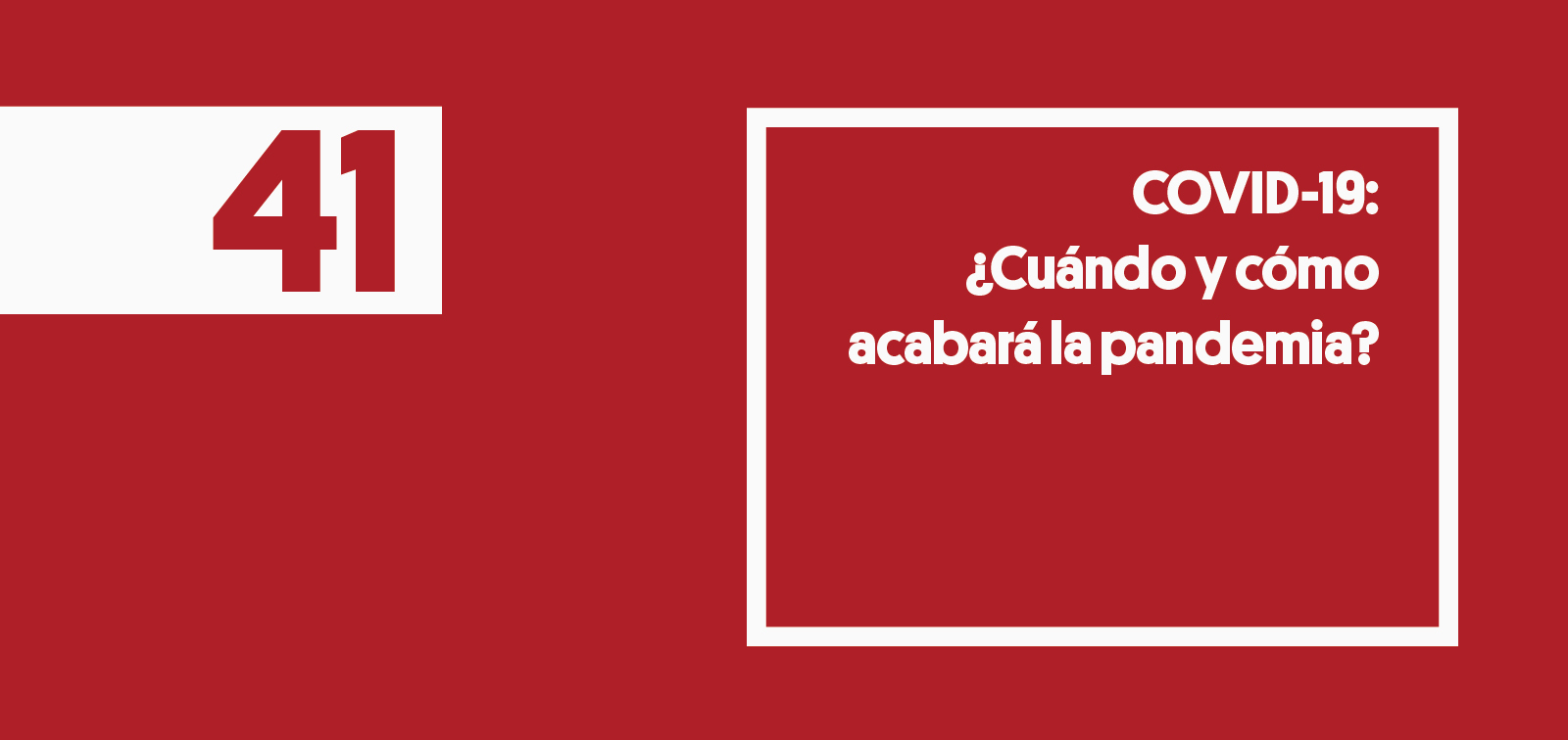 Fin pandemia COVID
