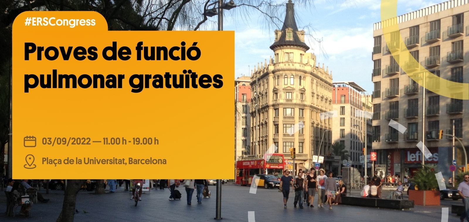 Esdeveniment organitzat en el marc de la Conferència de l'ERS 2022 a Barcelona