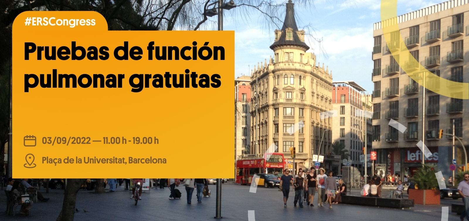 Evento organizado en el marco de la Conferencia de la ERS 2022 en Barcelona