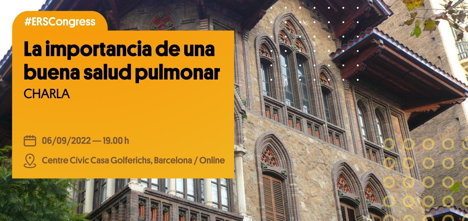 Evento organizado en el marco de la Conferencia de la ERS 2022 en Barcelona