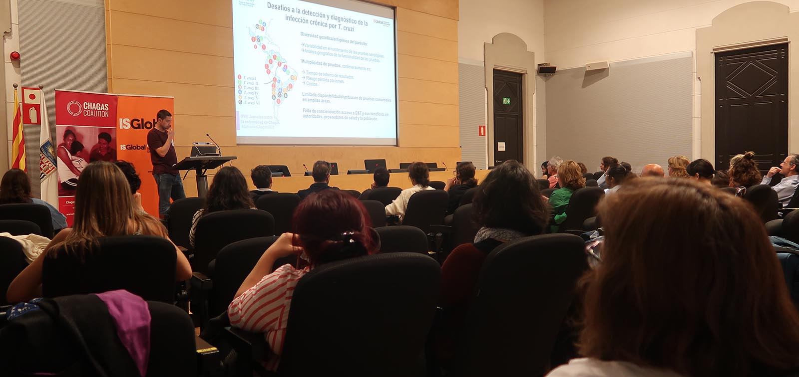 Julio Alonso Padilla a les XVIII Jornades sobre la malaltia de Chagas