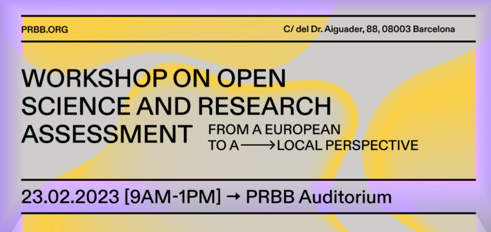 Open science and research assessment workshop