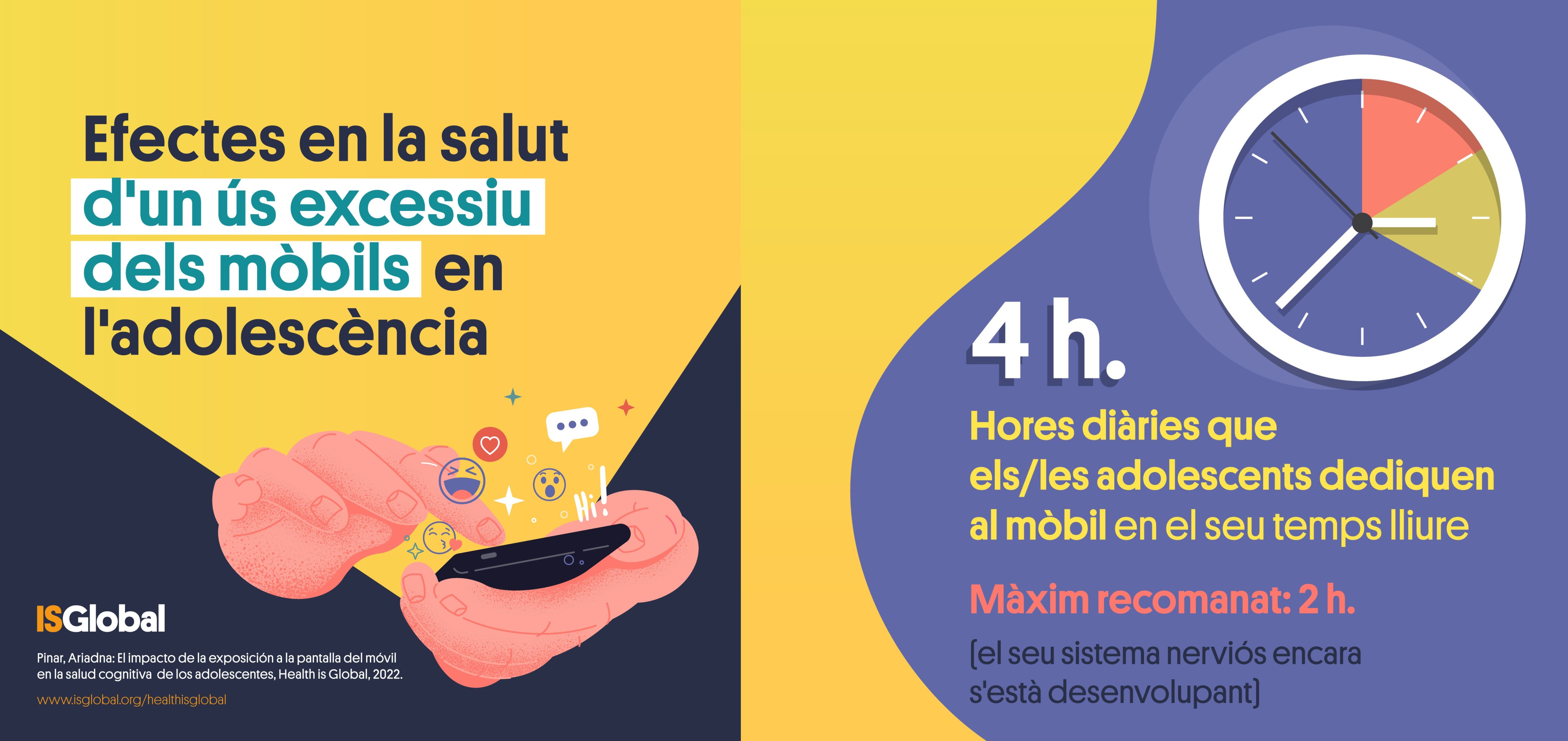 mòbils adolescents salut
