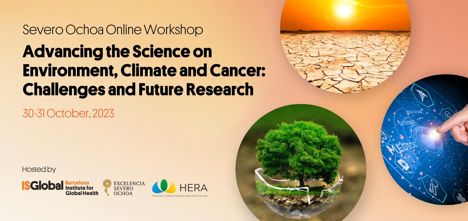 Header image for the Severo Ochoa Online Workshop on October 2023