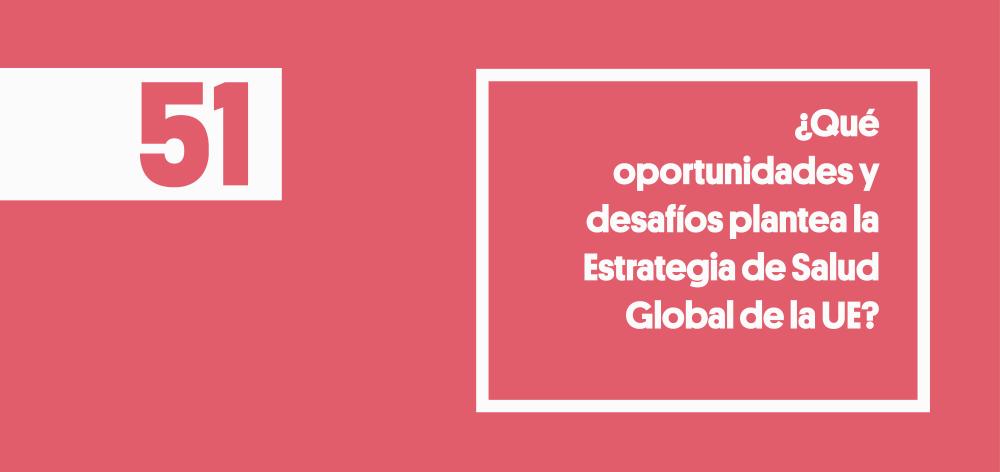 Estrategia Salud Global UE Espana