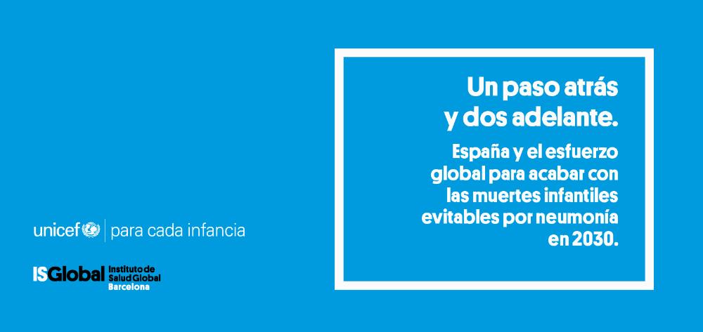 España ISGlobal Unicef neumonia infantil
