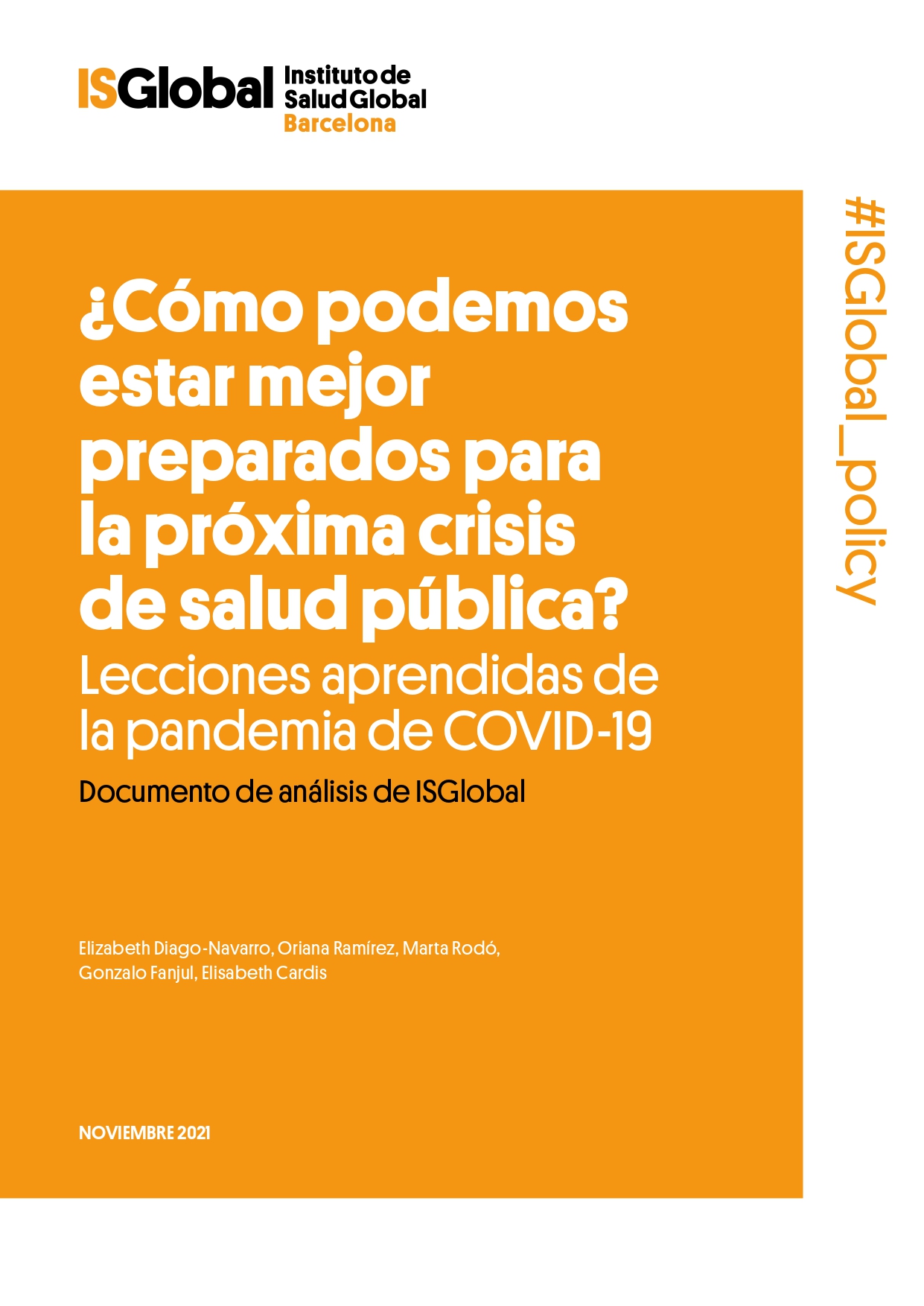 Preparación, Respuesta, Recuperación pandemia crisis