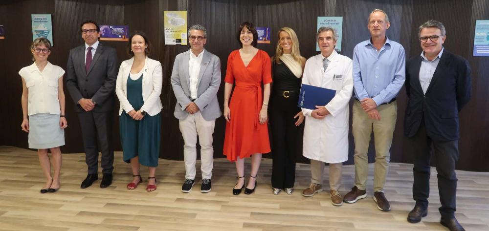 Visita Ministra Ciencia ISGlobal