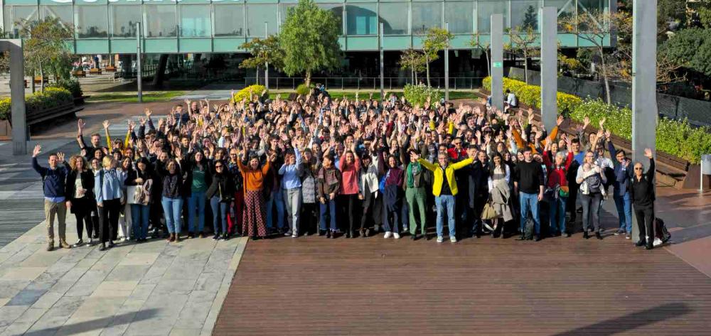 Foto de l'equip ISGlobal 2026 al CosmoCaixa Barcelona