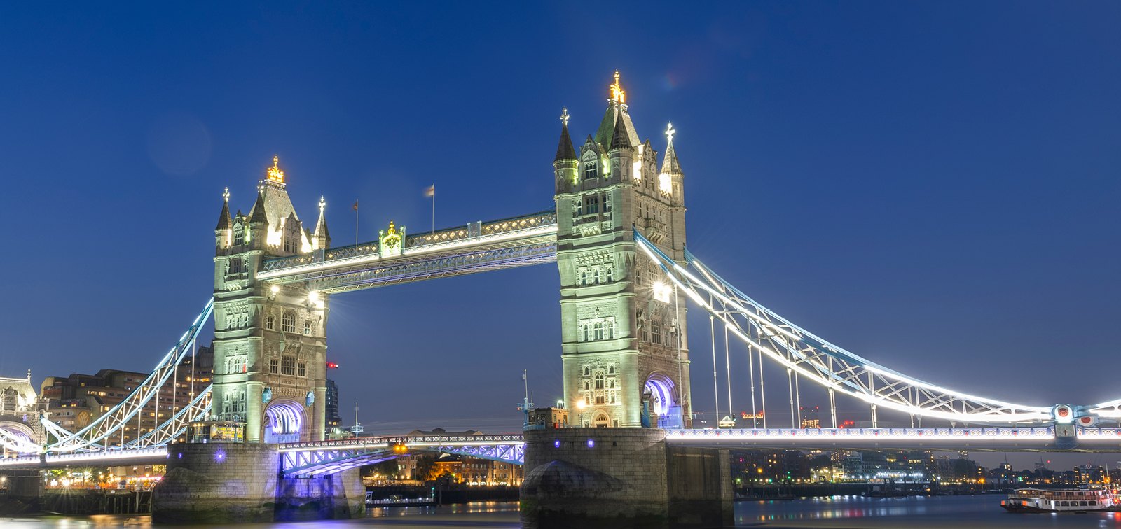 Portada del informe de políticas 'Una retirada silenciosa: cómo el Reino Unido está dejando de salvar vidas' que muestra el Puente de la Torre de Londres.