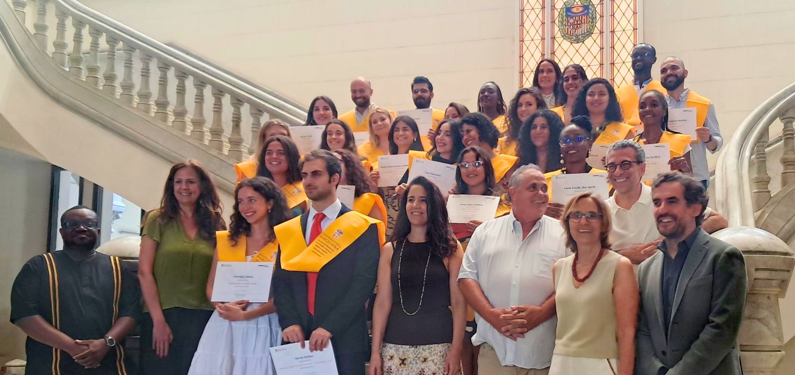 Ceremònia de graduació del curs 2025-2026 a l’Aula Magna de la Facultat de Medicina i Ciències de la Salut de la Universitat de Barcelona (UB), al Campus Clínic.