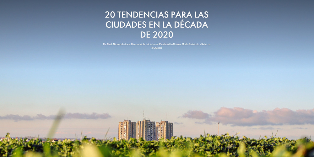 20 tendencias para las ciudades de los 2020