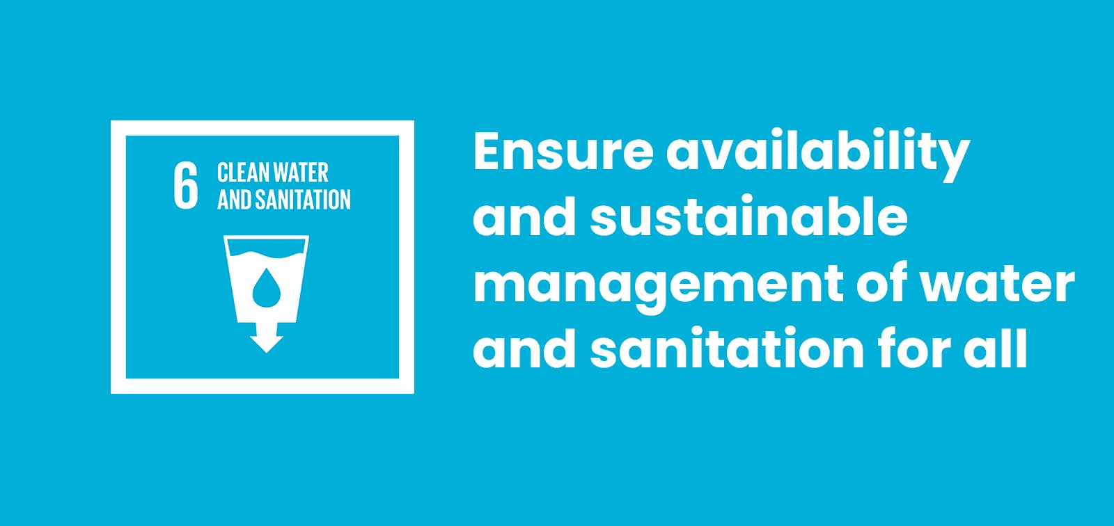 Goal 6: Ensure availability and sustainable management of water and  sanitation for all - Project - ISGLOBAL