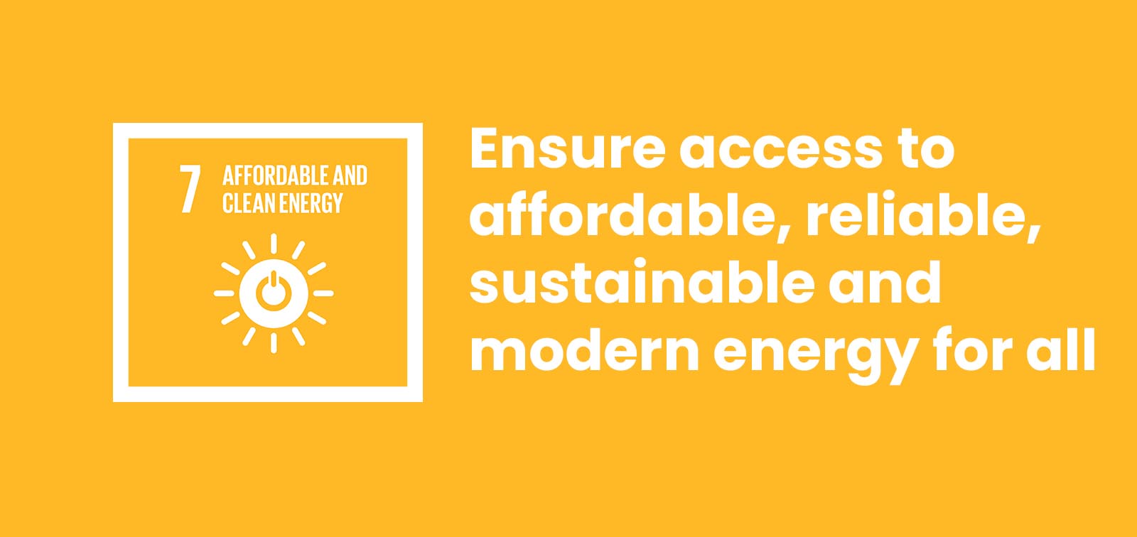 Goal 7: Ensure access to affordable, reliable, sustainable and modern  energy for all - Project - ISGLOBAL