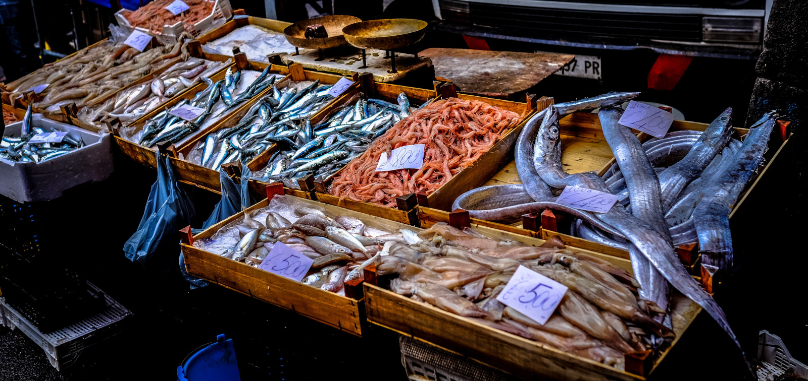 Fish in the market