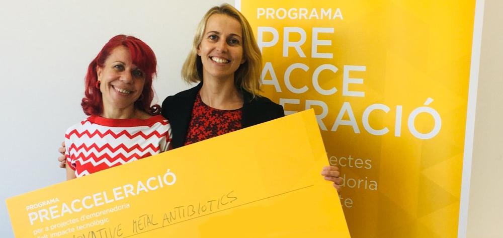 Premi de Barcelona Activa al projecte presentat per Sara Soto i Marina Espriu