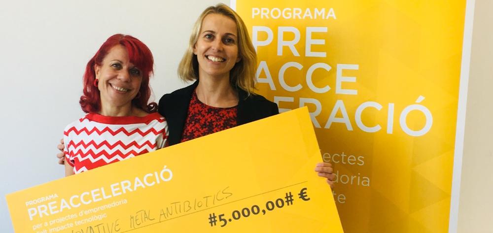 Premi de Barcelona Activa al projecte presentat per Sara Soto i Marina Espriu