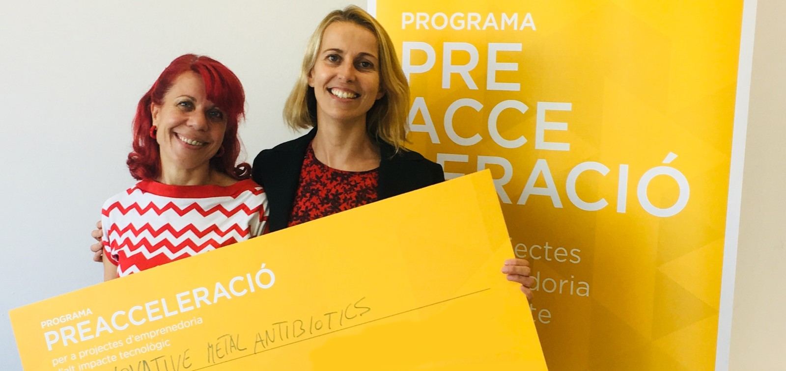 Premi de Barcelona Activa al projecte presentat per Sara Soto i Marina Espriu