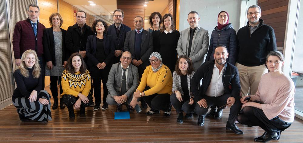 una delegación de alto nivel del Marruecos visita ISGlobal