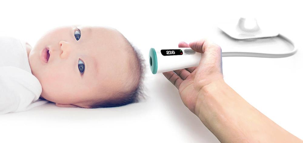 Bebé con dispositivo Neosonics