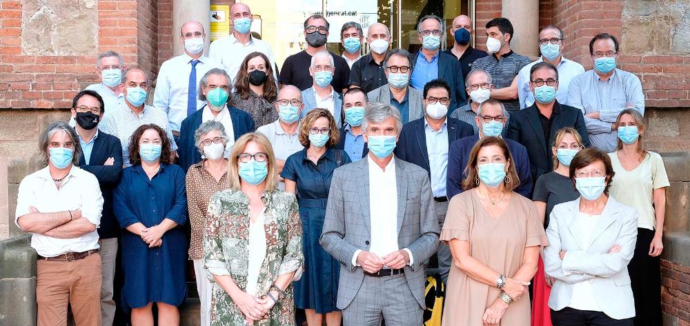 Integrantes del Comité Científico Asesor de la COVID-19 de Cataluña
