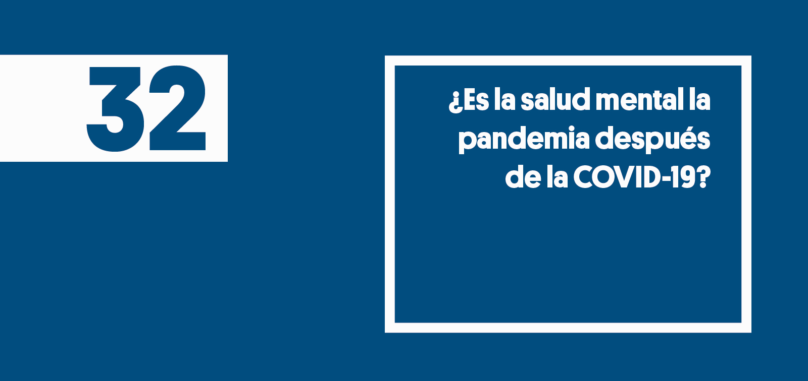 ISGlobal COVID19 salud mental