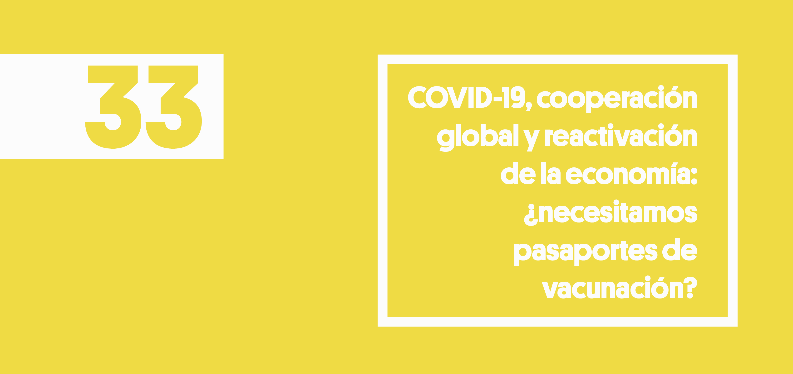 ISGlobal COVID pasaporte vacunacion