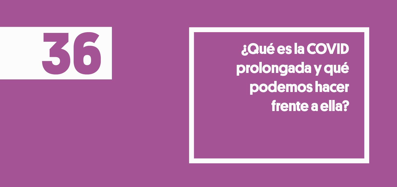 ISGlobal Covid prolongada