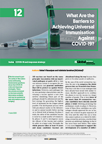 What Are the Barriers to Achieving Universal Immunisation Against COVID-19?