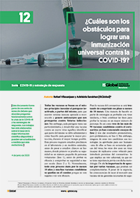 ¿Cuáles son los obstáculos para lograr una inmunización universal contra la COVID-19?